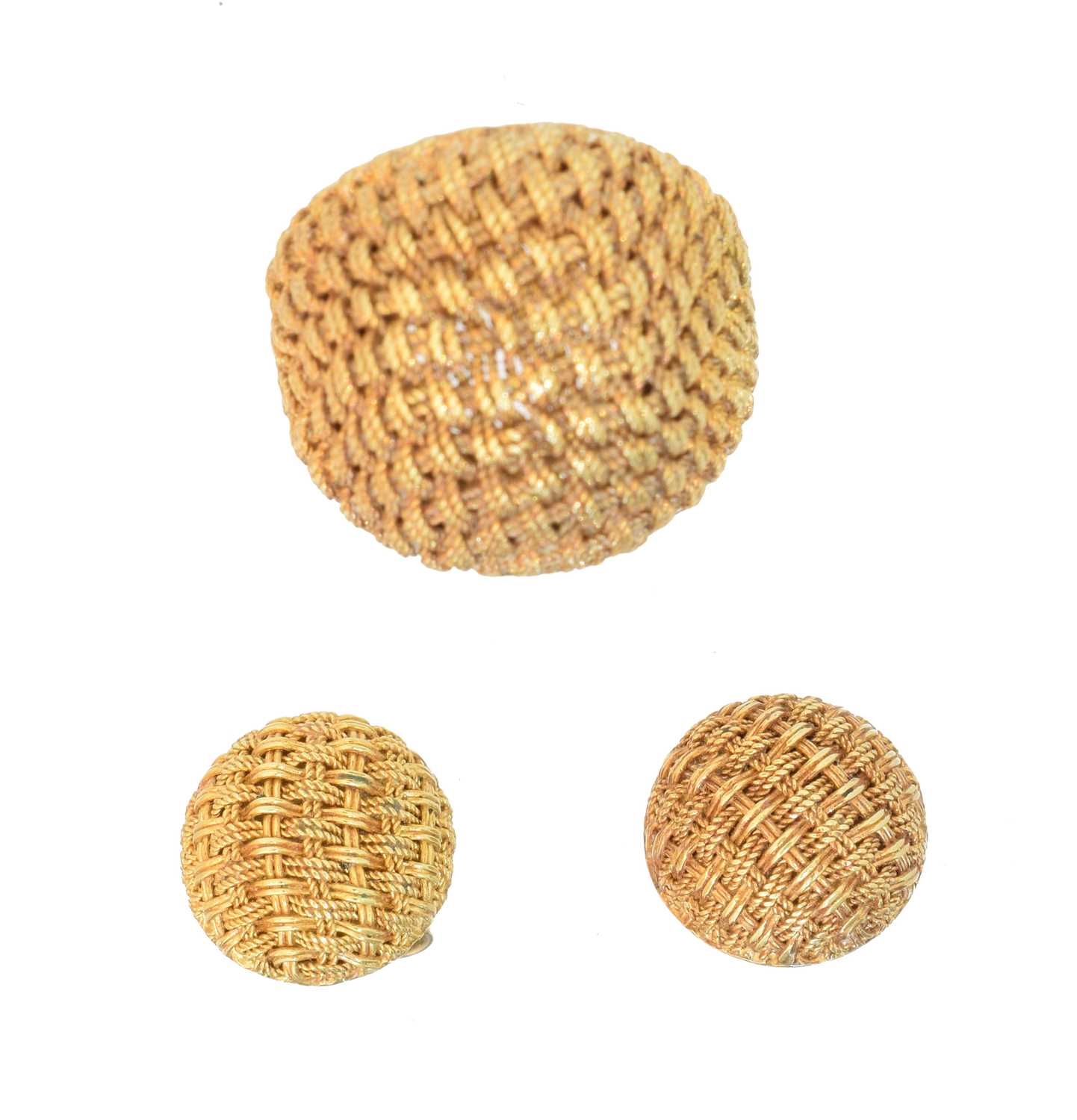 Lot 88 - A suite of jewellery