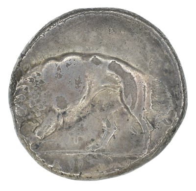 Lot 6 - Lucania, Velia AR Didrachm
