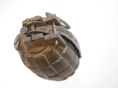 Lot 252 - Inert WWI No.5 Mk1 Mills bomb / hand grenade,...