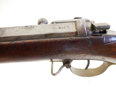 Lot 50 - Mauser 1871 pattern 11x60R bolt action rifle,...