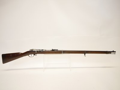 Lot 50 - Mauser 1871 pattern 11x60R bolt action rifle,...