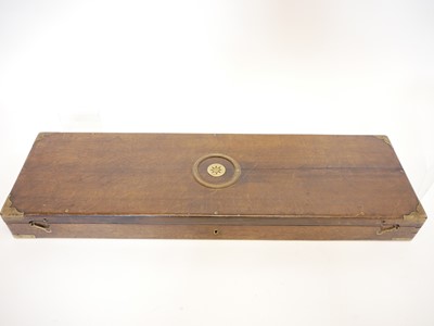Lot 69 - Cased 44 bore (.451) percussion park rifle by...