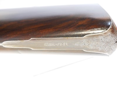 Lot 69 - Cased 44 bore (.451) percussion park rifle by...