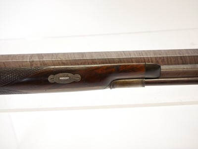 Lot 69 - Cased 44 bore (.451) percussion park rifle by...