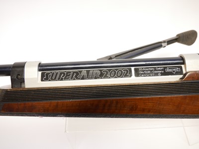 Lot 157 - Anschutz Super Air 2002 .177 air rifle for...