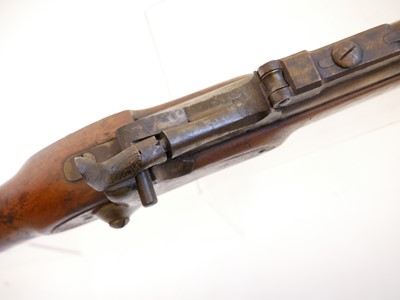 Lot 51 - Belgian-made trapdoor 14mm Berdan converted...