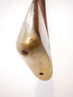 Lot 46 - Flintlock 10 bore shotgun for restoration, 33...