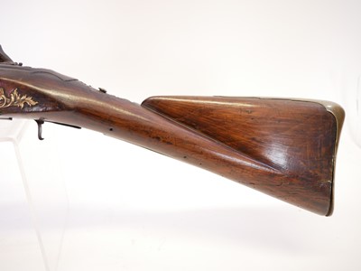 Lot 46 - Flintlock 10 bore shotgun for restoration, 33...