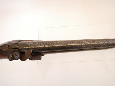 Lot 46 - Flintlock 10 bore shotgun for restoration, 33...