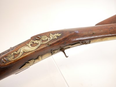 Lot 46 - Flintlock 10 bore shotgun for restoration, 33...