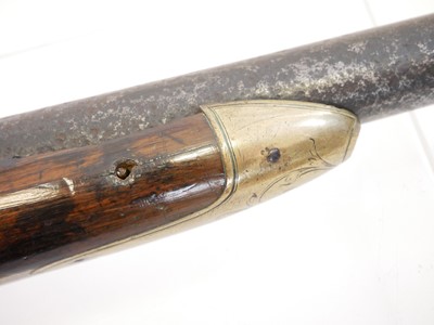 Lot 46 - Flintlock 10 bore shotgun for restoration, 33...