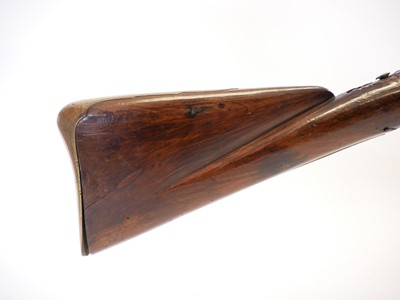 Lot 46 - Flintlock 10 bore shotgun for restoration, 33...