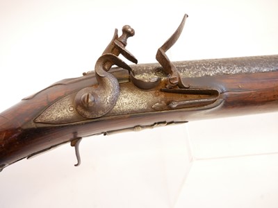 Lot 46 - Flintlock 10 bore shotgun for restoration, 33...
