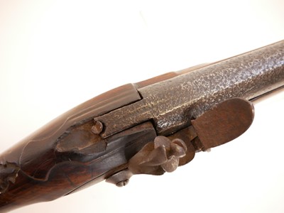 Lot 46 - Flintlock 10 bore shotgun for restoration, 33...