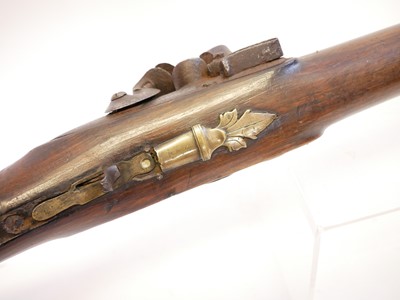 Lot 46 - Flintlock 10 bore shotgun for restoration, 33...