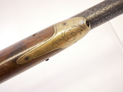 Lot 46 - Flintlock 10 bore shotgun for restoration, 33...