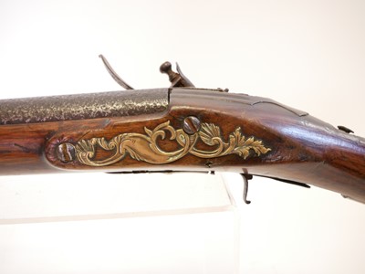 Lot 46 - Flintlock 10 bore shotgun for restoration, 33...