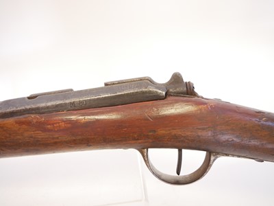 Lot 35 - French M.1874 11mm Gras bolt action rifle, the...