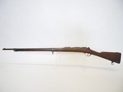 Lot 35 - French M.1874 11mm Gras bolt action rifle, the...