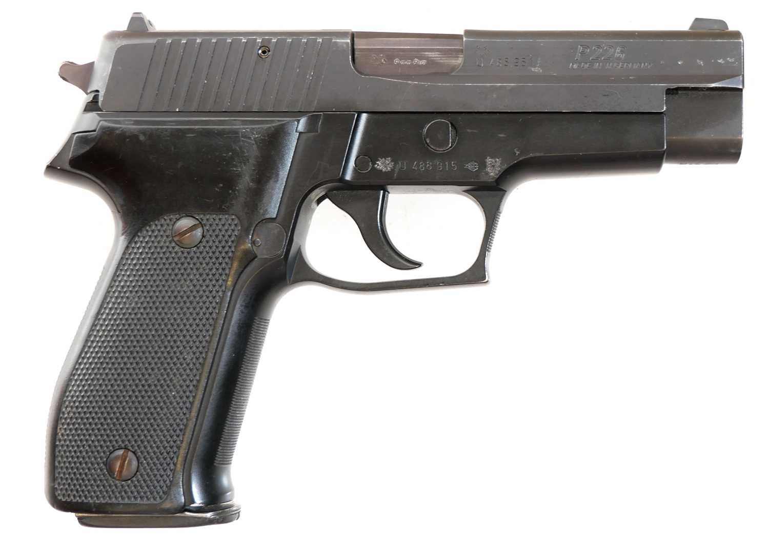 Lot 79 - Deactivated Sig Sauer P226 9mm semi-auto...