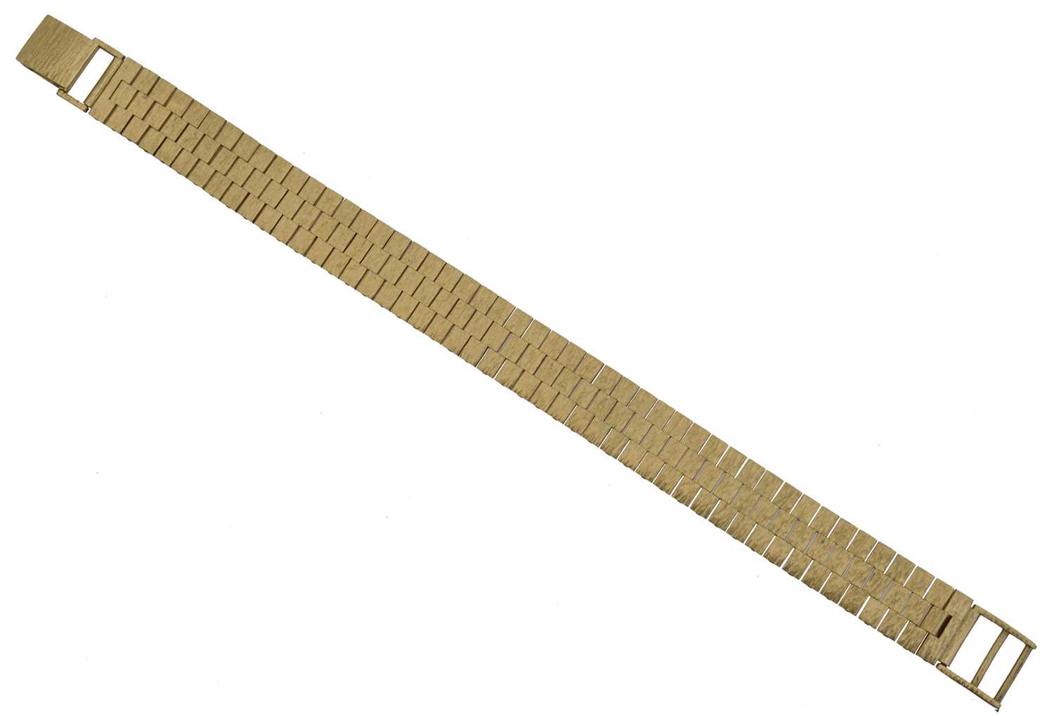 Lot 42 - A 9ct gold bracelet.