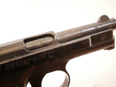Lot 59 - Deactivated Mauser Model 1910 6.35mm semi...