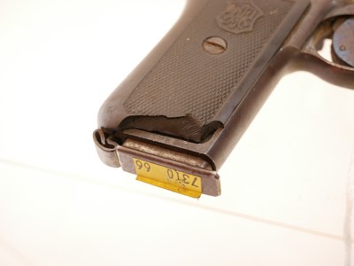 Lot 59 - Deactivated Mauser Model 1910 6.35mm semi...