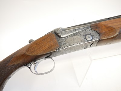 Lot 441 - SKB Model 500 12 bore over and under shotgun,...