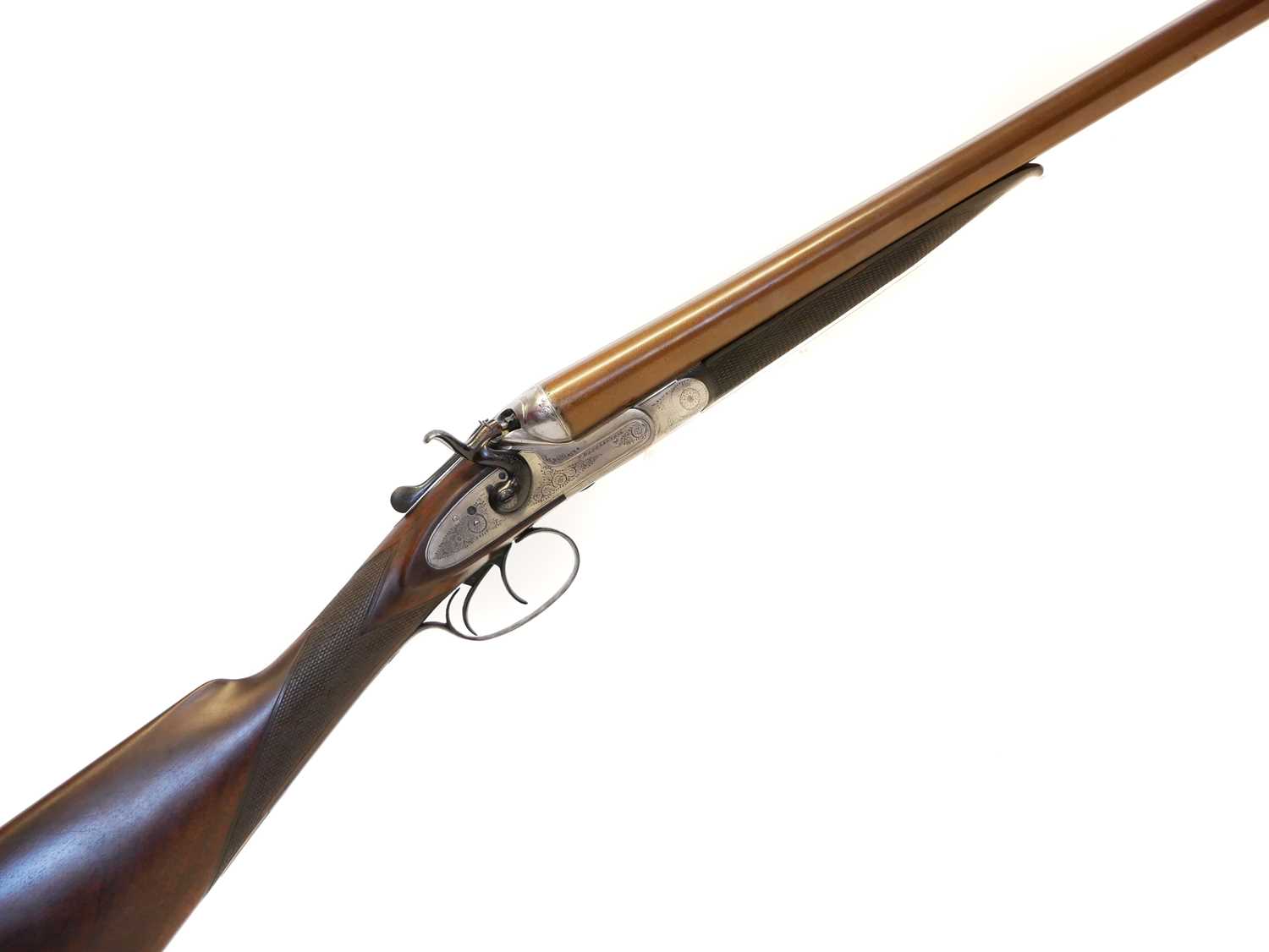 Lot 414 - Thomas Hepplestone of Manchester 12 bore side...