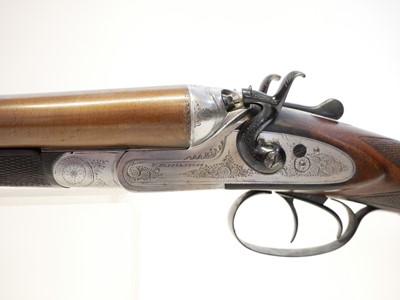 Lot 414 - Thomas Hepplestone of Manchester 12 bore side...