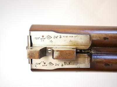 Lot 414 - Thomas Hepplestone of Manchester 12 bore side...