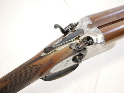 Lot 414 - Thomas Hepplestone of Manchester 12 bore side...