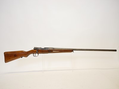 Lot 390 - German bolt action single barrel 12 bore...