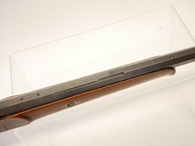 Lot 36 - German 8.15 x 46 falling block target rifle,...