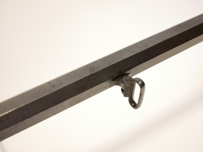 Lot 36 - German 8.15 x 46 falling block target rifle,...