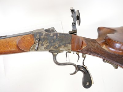 Lot 41 - Moeller 8.15x46R falling block Schutzen Target...
