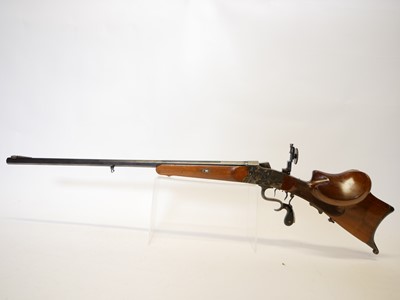 Lot 41 - Moeller 8.15x46R falling block Schutzen Target...