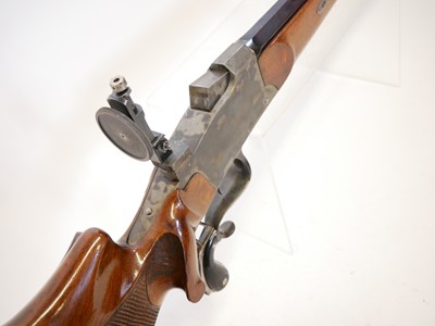 Lot 41 - Moeller 8.15x46R falling block Schutzen Target...