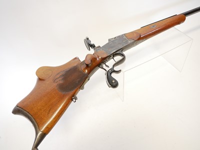 Lot 41 - Moeller 8.15x46R falling block Schutzen Target...