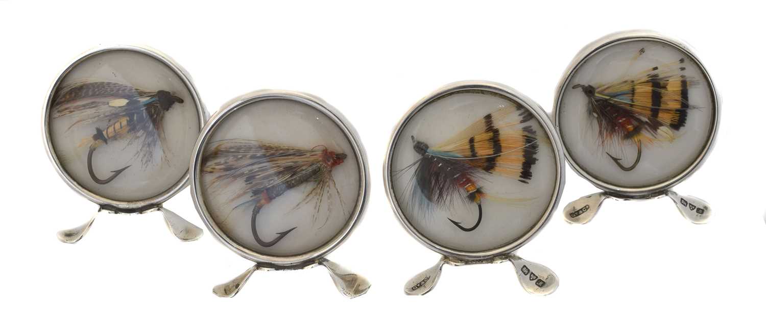 Lot 54 - A set of four Edward VII and later place holders.
