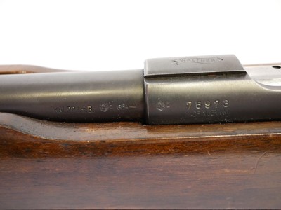 Lot 309 - Walther .22lr target rifle, serial number75973,...