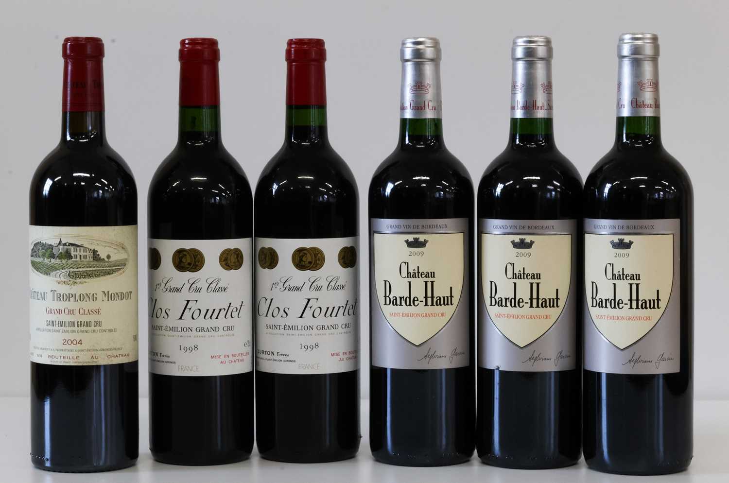 Lot 19 - 6 Bottles Mixed Lot Grand Cru Classe and Grand Cru St Emilion