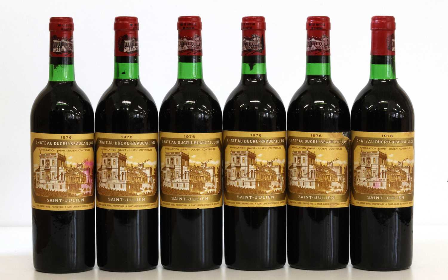 Lot 8 - 6 Bottles Chateau Ducru Beaucaillou Grand Cru Classe St Julien 1976