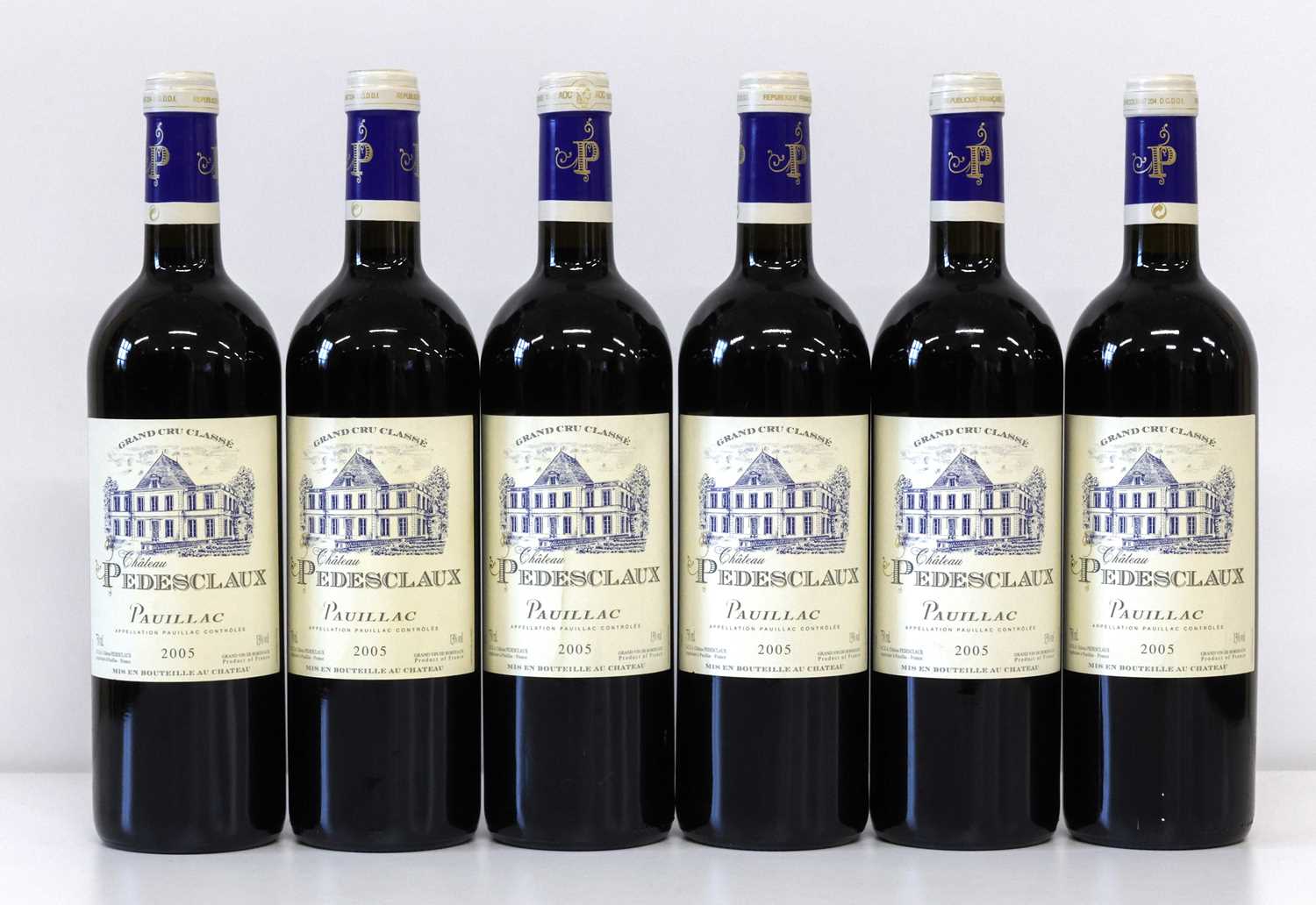 Lot 22 - 6 Bottles Chateau Pedesclaux Grand Cru Classe Pauillac 2005