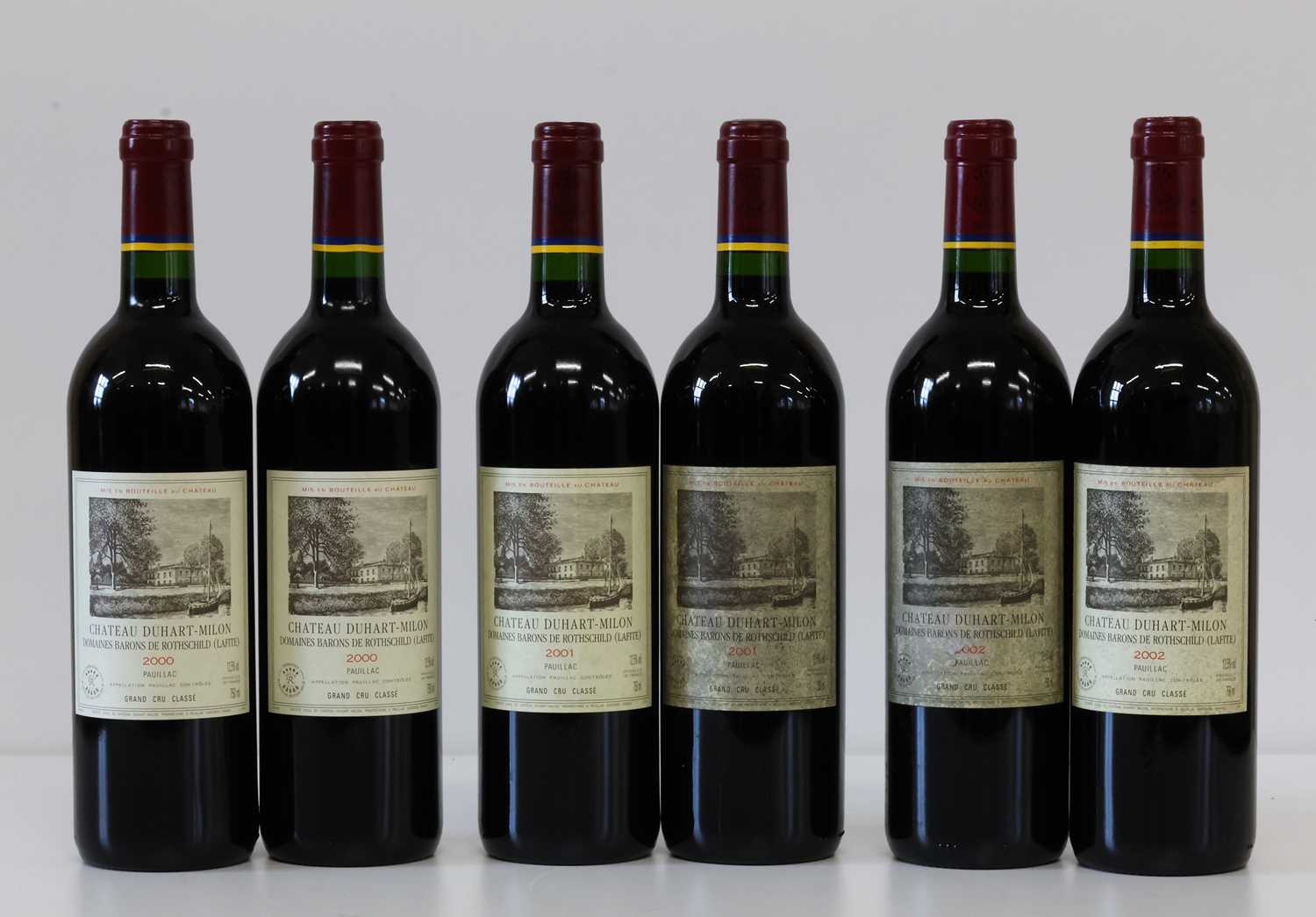 Lot 74 - 6 Bottles Chateau Duhart Milon Grand Cru Classe Pauillac