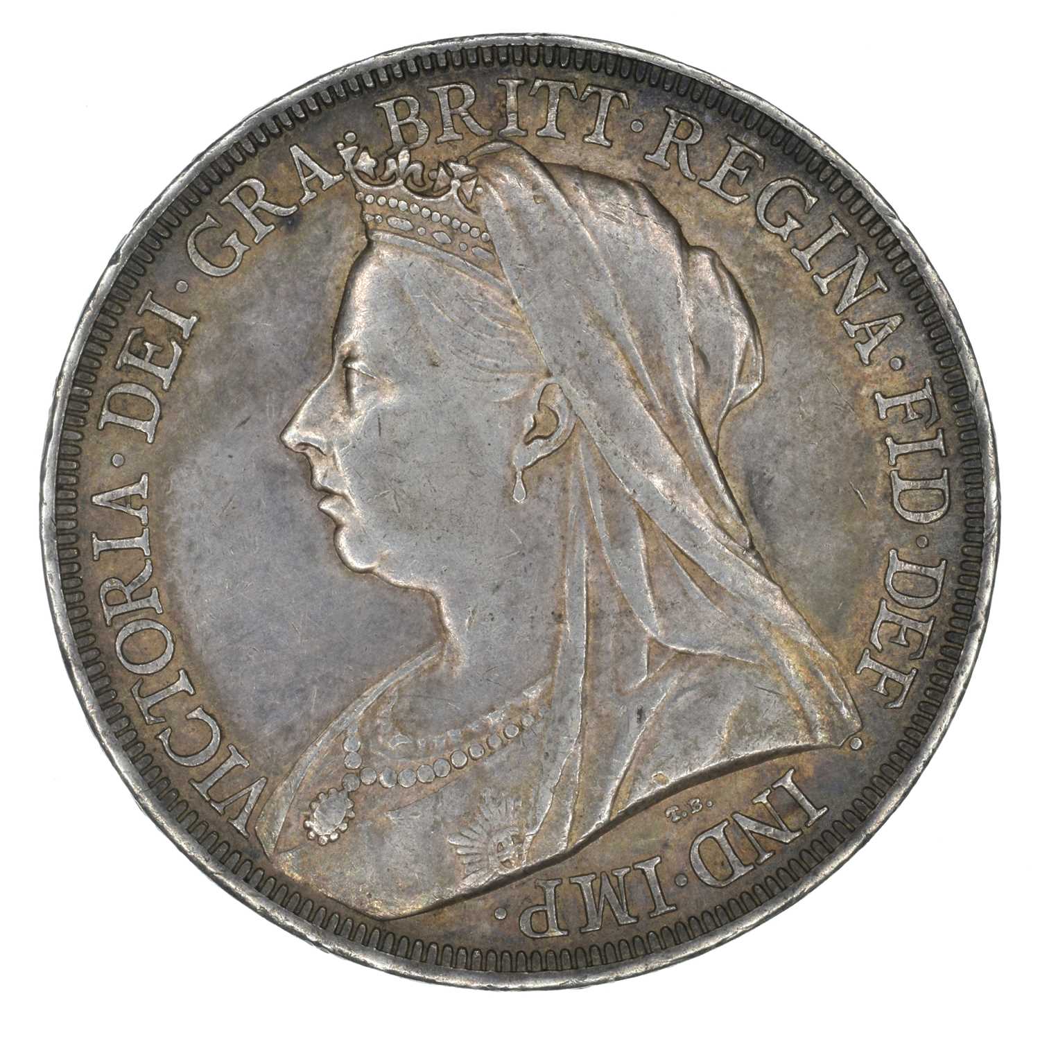 Lot 31 - Queen Victoria, Crown, 1897 LX.