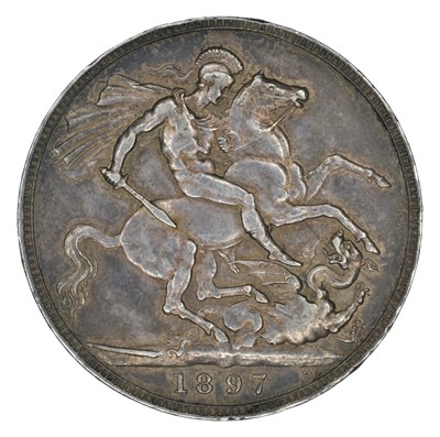 Lot 31 - Queen Victoria, Crown, 1897 LX.