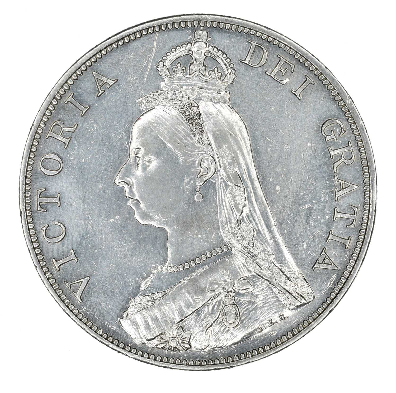 Lot 33 - Queen Victoria, Double-Florin, 1890.