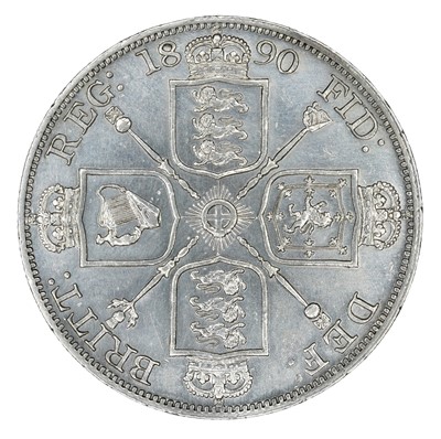 Lot 33 - Queen Victoria, Double-Florin, 1890.