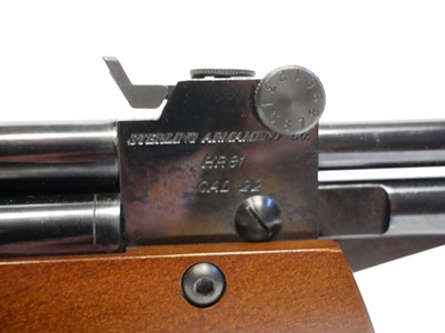 Lot 117 - Sterling Armaments HR81 .22 air rifle, serial...